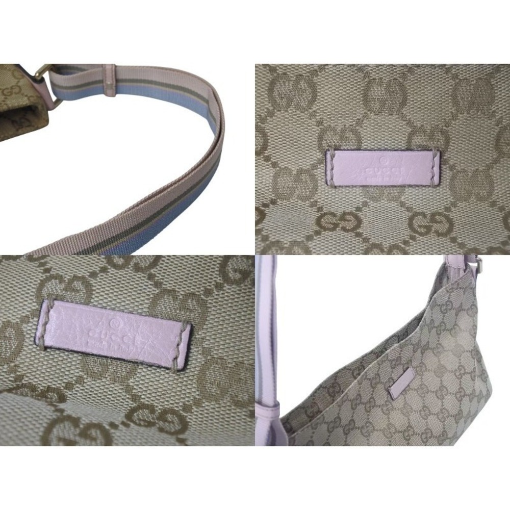 Gucci Canvas GG Sherry Line Shoulder Bag - Picture 4 of 9